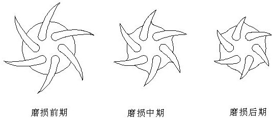 渣漿泵葉輪的磨損規(guī)律